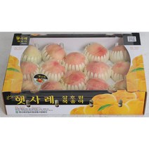 햇사레 복숭아 4kg 10과내/14과내/16과내(품종랜덤), 1개
