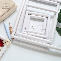 SKC 클립수틀 5사이즈 자수틀 프랑스자수 십자수 마크라메 재료, SKC 클립수틀 (20x20)