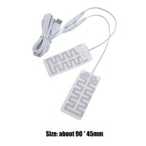 5/6/8 in 1 Foldable Clothes Heater Pad 4565 USB Electric Heating Sheet Mat Warmer For Vest Jacket Co, [04]  USB Heated Pad