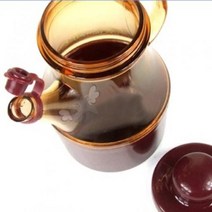 에씨클레오 깔끔한 디자인 내용물 구분하기 편한 다용도 간장 참기름병[소] 다용도병 소스병 E-244421, 1개, 550ml