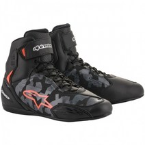 알파인스타 부츠 FASTER-3 SHOES BLACK GRAY CAMO RED, 9.5