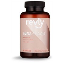 Revly 오메가3 피쉬 오일 코큐텐 CoQ10 EPA DHA 해외