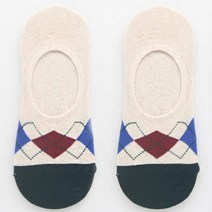 남자 여름 양말 캐주얼 운동화 아가일 삭스 1켤레 면 중목 여자 발목 남성 양말 패션 페이크삭스 정장