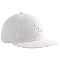 Kith x New Era For Los Angeles Dodgers Novelty Corduroy 59Fifty Low Profile Sandrift