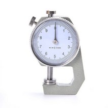 폭 측정기 0-10mm 0-20mm 다이얼 두께 게이지 가죽 종이 두께 가죽 필름, a1-0-10mm