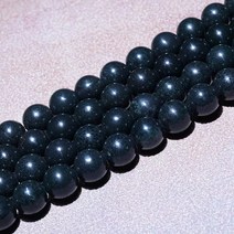 산주 천연 전도 돌차 흑연 공예구슬 DIY 팔찌 입다 비즈 석 둥근구슬 반 완제품 39CM 2575899270, 8mm