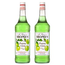 모닌 그린애플 시럽 1000ml 2개, 단품