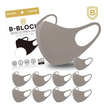 10 SET 비블럭 빨아쓰는 국산 효성 UV차단 숨쉬기편한 귀안아픈 방한 면 천 사계절 귀편한 특대형 소형 중형 대형 검정 빅사이즈 연예인 패션 헬스 스포츠 마스크, 편발수마스크/ XL / 10장, 브라운