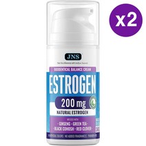 제이앤에스 에스트로겐 크림 100ml 2 팩 JNS Estrogen Cream 200mg
