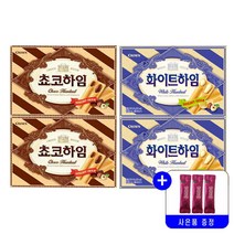 크라운제과 쵸코하임 142g+화이트화임 142g 2종 묶음행사+사은품 증정, 2세트, 142g