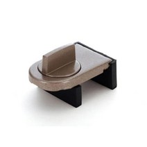 방묘창 펫도어 방묘문 강아지안전문 고양이문 알루미늄 합금 창문 안전 잠금 장치 슬라이딩 도어 도난 방지 버클 스토퍼, [01] 1 PCS, [01] brown