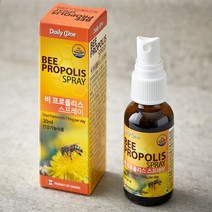 데일리원 프로폴리스 스프레이 목에뿌리는 약 비염에좋은 영양제 만성 염증 오랄 몸속 제거, 30ml(1개월분), 1개