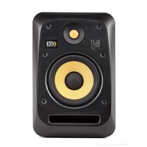 KRK V6S4 스튜디오 모니터스피커 화이트 블랙 (1통), KRK-V6S4블랙