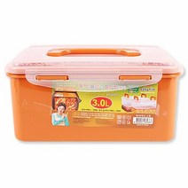김치통 set 황토절임이 직사각 3L 6개