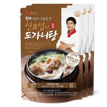 한우사골로 국물을 낸 신효섭의 도가니탕, 500g, 3개