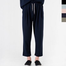 다온샵남자 데일리 허리밴딩 봄여름 엠보 핀턱 팬츠-36까지