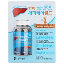 한미 헤파케어골드 1000mg x 180캡슐, 1세트, 180정