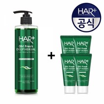 [헤어플러스] 오프레시 탈모샴푸 500ml+탈모샴푸 50ml 4개, 단품