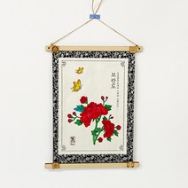 (TD) 하비 민화 족자 만들기-1인세트, 고양이