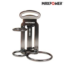 맥스파워 알미늄 초경량 견고한 공구홀더 3구 망치걸이 MX-303, 1개