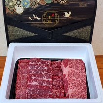 최상급 프리미엄 1++ 등급 투뿔 한우 선물세트 구이용 한판세트 800g, 02. [1++ 한우] 프리미엄 세트 800g+선물포장