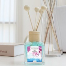 향기마을 홈 내추럴 디퓨저 125ml 가정 카페 호텔 화장실 냄새 향취 발향 후각 오일 향료 국내 여행지 추억 프루스트 허브 피톤치드 편백나무 플로럴 녹차 섬유스틱 리필, 블랙체리