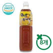 참다음 유자청 과일원액 농축액 1500ml x 8개