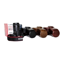 이너스 캐논 600D 650D 700D 공용 전용 카메라 가죽 케이스 속사 케이스, black, 600D/650D/700D, 1개