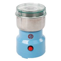 커피그라인더 분쇄기 메이커 300W 전기 그 더 주방 시리얼 너트 콩 향신료 곡물 기계 미니 식품 쵸퍼 프로세서 믹서 블렌더, 01 파란, 미국