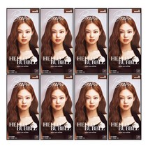 미쟝센 올뉴 헬로버블 염색약 6N 초코브라운 X 8개