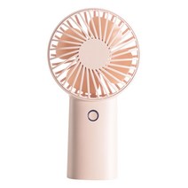 지수라이프 미니 핸디 팬 USB 휴대용 선풍기 4000mAh, Pink, F2B