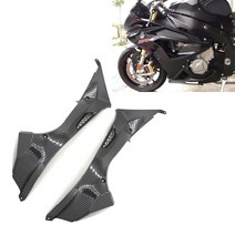 [해외]탄소 섬유 블랙 오토바이 탱크 사이드 카울 패널 BMW S1000RR S1000 RR 2009 2010 2011 2012 2013 2014 오토바이 부품