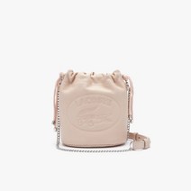 [국내매장판] 라코스테 여성크로스백 가죽 버킷백 미니백 숄더백