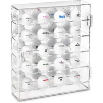 골프공 정리함 진열대 기념공 장식 아크릴 진열 선반 아마존 핫딜 제품, 단일