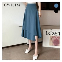 귈림 (귈림) 언발트임 플레어 롱스커트(GBMSK006P)
