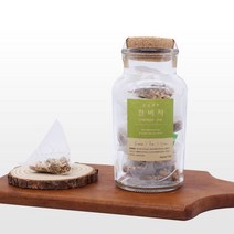 황금부리 청비차 (12입 병) - 코를 시원하게 뚫어주어 코건강에 도움을 주는 무농약 강원도 약초를 아홉번 덖은 한방 약선차