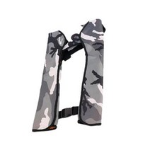 신제품 완전 자동팽창식 낚시구명조끼 낚시조끼LJ1, 밀리터리그레이