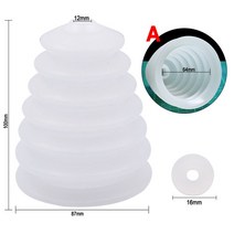 가정용 집진기 먼지흡입기 이동식 연기흡입기 목공집진기 전기 드릴 먼지 커버 고무 충격 해머 집진기 방진, 03 A white