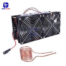 고출력 하이브리드 인덕션Diymore-ZVS 12V-48V 2500W 고주파 인덕션 가열 PCB 보드 고전압 인버터 플라이, 한개옵션1, 한개옵션0