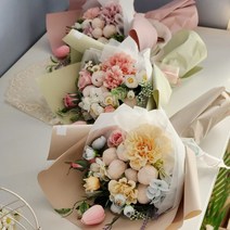지음 사탕꽃다발 페레로로쉐 초콜릿부케 재롱잔치 입학식 졸업식 기념일 발렌타인데이 화이트데이, 옐로우 믹스