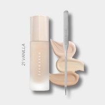 [웨이크메이크] 워터 벨벳 비건 파운데이션 21 바닐라 + 스파츌라 증정(아이소이 샘플증정)