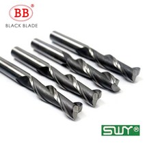 BB 엔드 밀 HSS 커터 CNC 금속 강철 플라스틱 2 3 4 플루트 톱니 1 ~ 40mm 직경 세트 ISO 임페리얼 저속, 26 6x6x13x57_01 2-Flutes