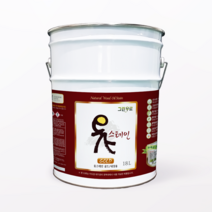 옻스테인 골드 DIY 18L 대용량 말통 대용옻칠 천연오일스테인 52색 다양한색상 DIY용, 오렌지, 1개, 18000ml