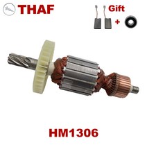 MAKITA 철거 해머 HM1306 용 AC220V-240V 전기자 로터 앵커 교체, 한개옵션0