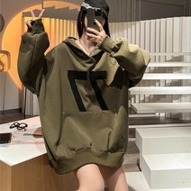 순면 후드 맨투맨 여성 봄가을 2023 루즈핏 오버핏 후드티 Whr0600