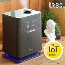 인공지능 IOT 스마트 복합식 가습기 대용량 4.3L 원격 제어 자외선 살균 무드등 수면모드 UV 플라즈마 자동 습도 조절 리모컨, 인공지능 가습기 H200A