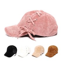 스트링 코듀로이 볼캡