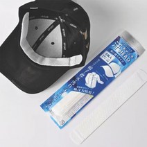 프리미엄 모자땀흡수패드 다용량 1세트 [2종 골프 모자 캡 땀 흡수 가드 패드 변색 화장품 묻음 오염 방지], 기본형