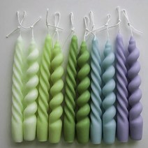 캔들 몰드 석고 방향제 재료 디퓨저 긴 나선형 기둥 양초 실리콘 금형 diy 수제 아로마 왁스 기하학 양초 사출 금형 공예 용품 홈 장식, 61m