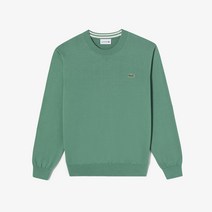 [라코스테] 남성 베이직 크루넥 풀오버 AH298E-53G KX5
